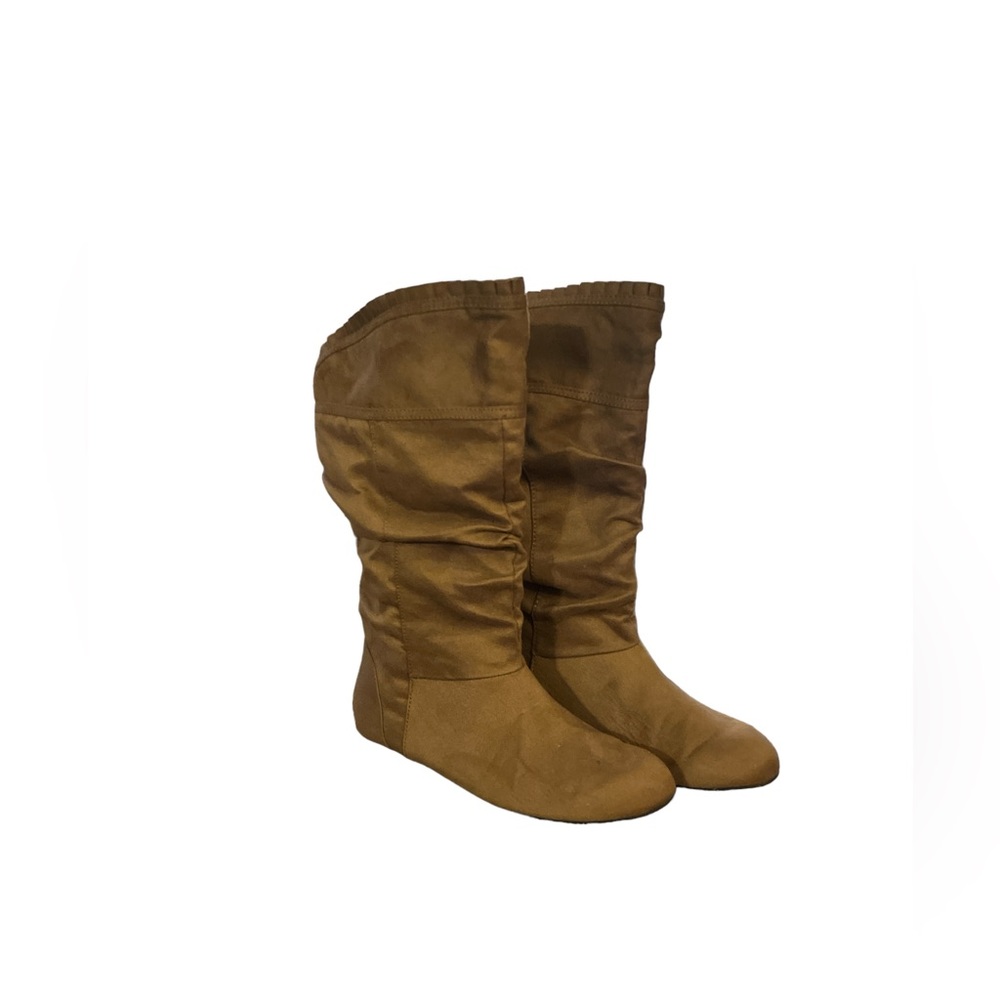 Cloudwalkers Women's Plus Size Scrunch Tall leather